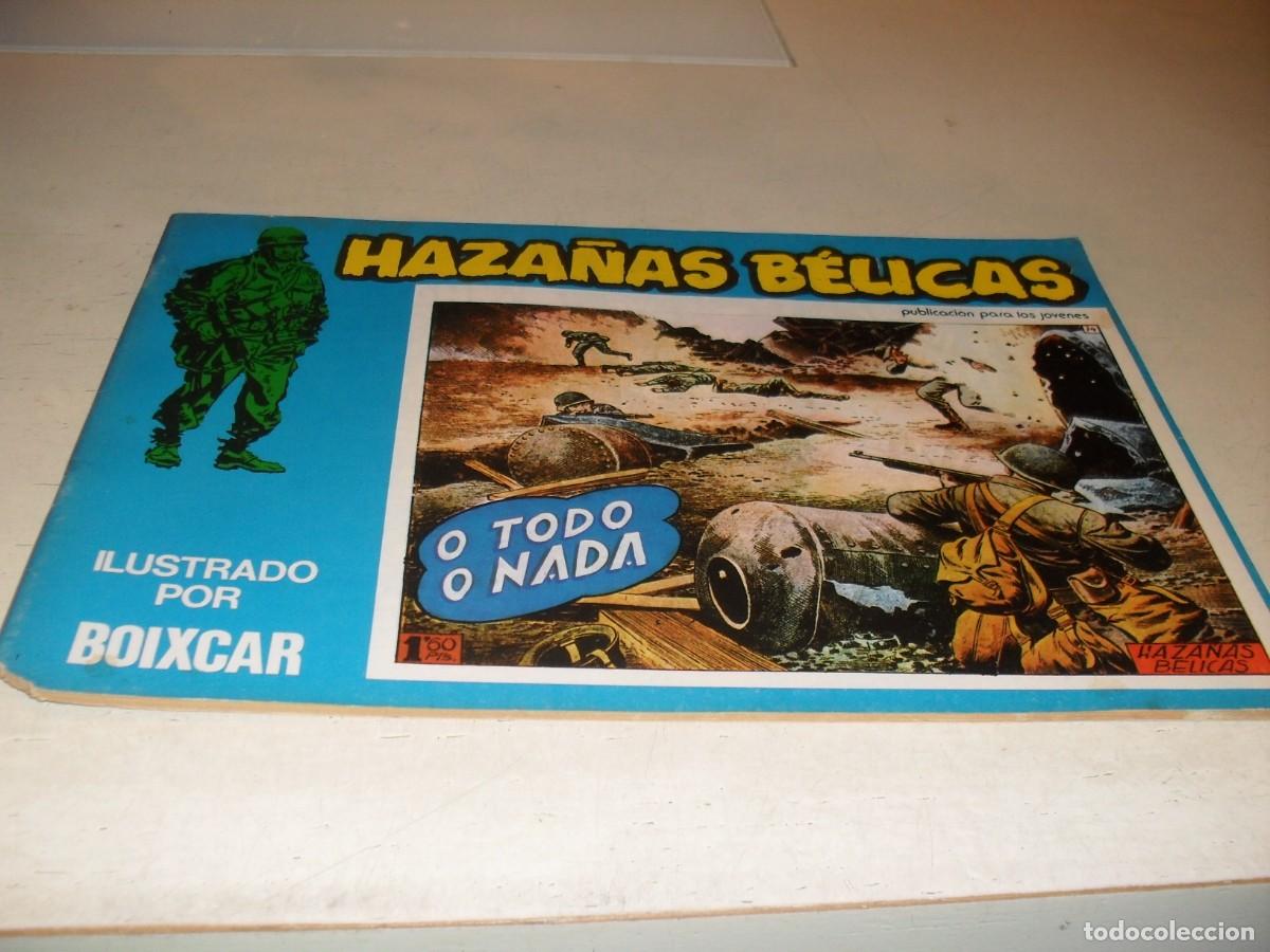 Tebeos: HAZA&Ntilde;AS BELICAS N&ordm; 122,O TODO O NADA,DE 187.URSUS,1973