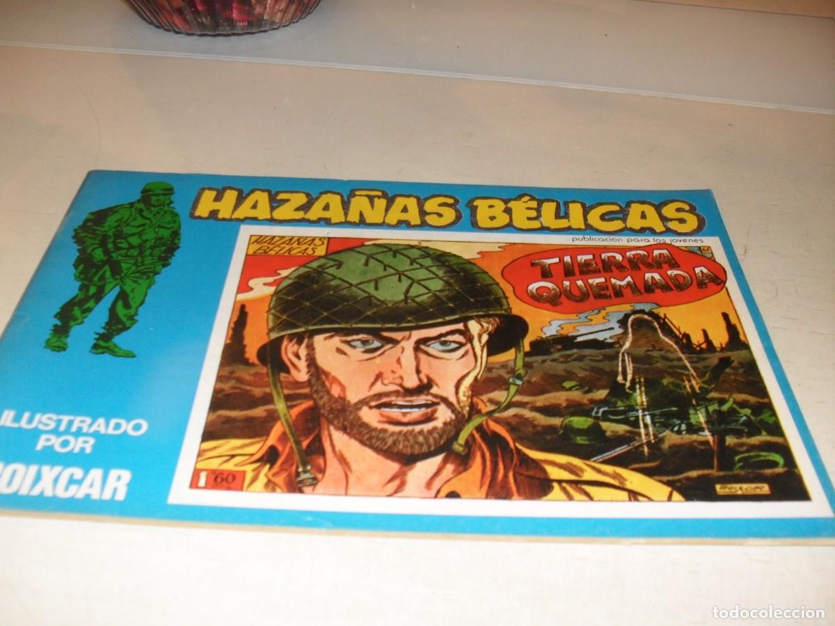Tebeos: HAZA&Ntilde;AS BELICAS N&ordm; 119,TIERRA QUEMADA,DE 187.URSUS,1973