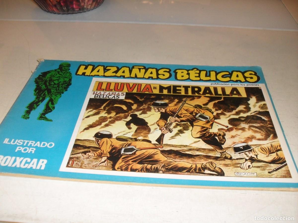 Tebeos: HAZA&Ntilde;AS BELICAS N&ordm; 111,LLUVIA DE METRALLA,DE 187.URSUS,1973