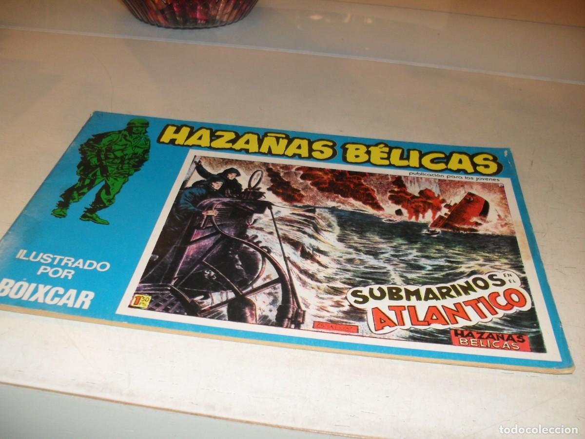 Tebeos: HAZA&Ntilde;AS BELICAS N&ordm; 110,SUBMARINOS EN EL ATLANTICO,DE 187.URSUS,1973
