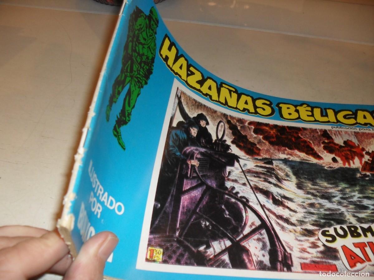 Tebeos: HAZA&Ntilde;AS BELICAS N&ordm; 110,SUBMARINOS EN EL ATLANTICO,DE 187.URSUS,1973
