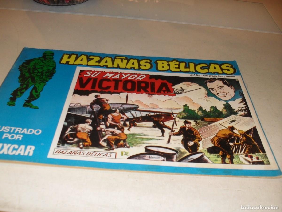 Tebeos: HAZA&Ntilde;AS BELICAS N&ordm; 109,SU MAYOR VICTORIA,DE 187.URSUS,1973