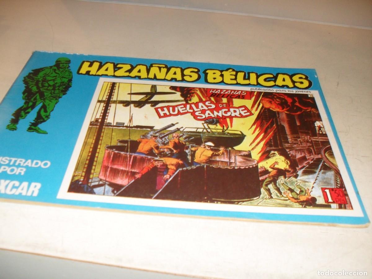 Tebeos: HAZA&Ntilde;AS BELICAS N&ordm; 105,HUELLAS DE SANGRE,DE 187.URSUS,1973