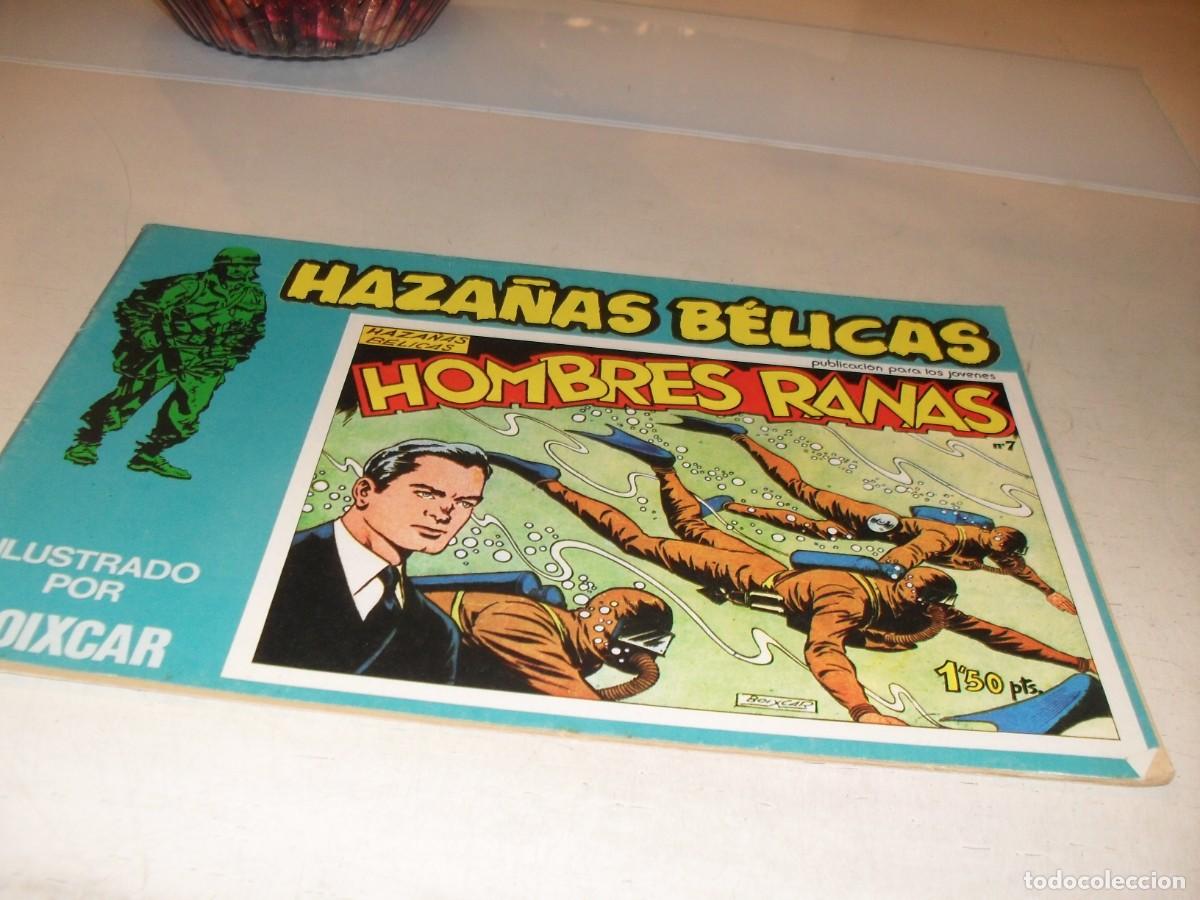 Tebeos: HAZA&Ntilde;AS BELICAS N&ordm; 103,HOMBRES RANAS,DE 187.URSUS,1973