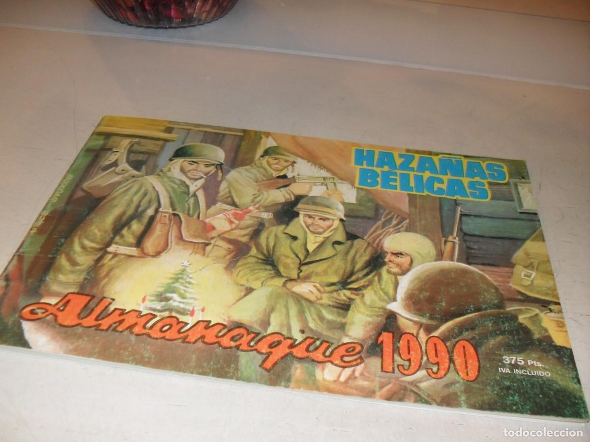 Tebeos: HAZA&Ntilde;AS BELICAS ALMANAQUE PARA 1990,EN COLOR&iexcl;&iexcl;&iexcl;.G4 EDICIONES,1990