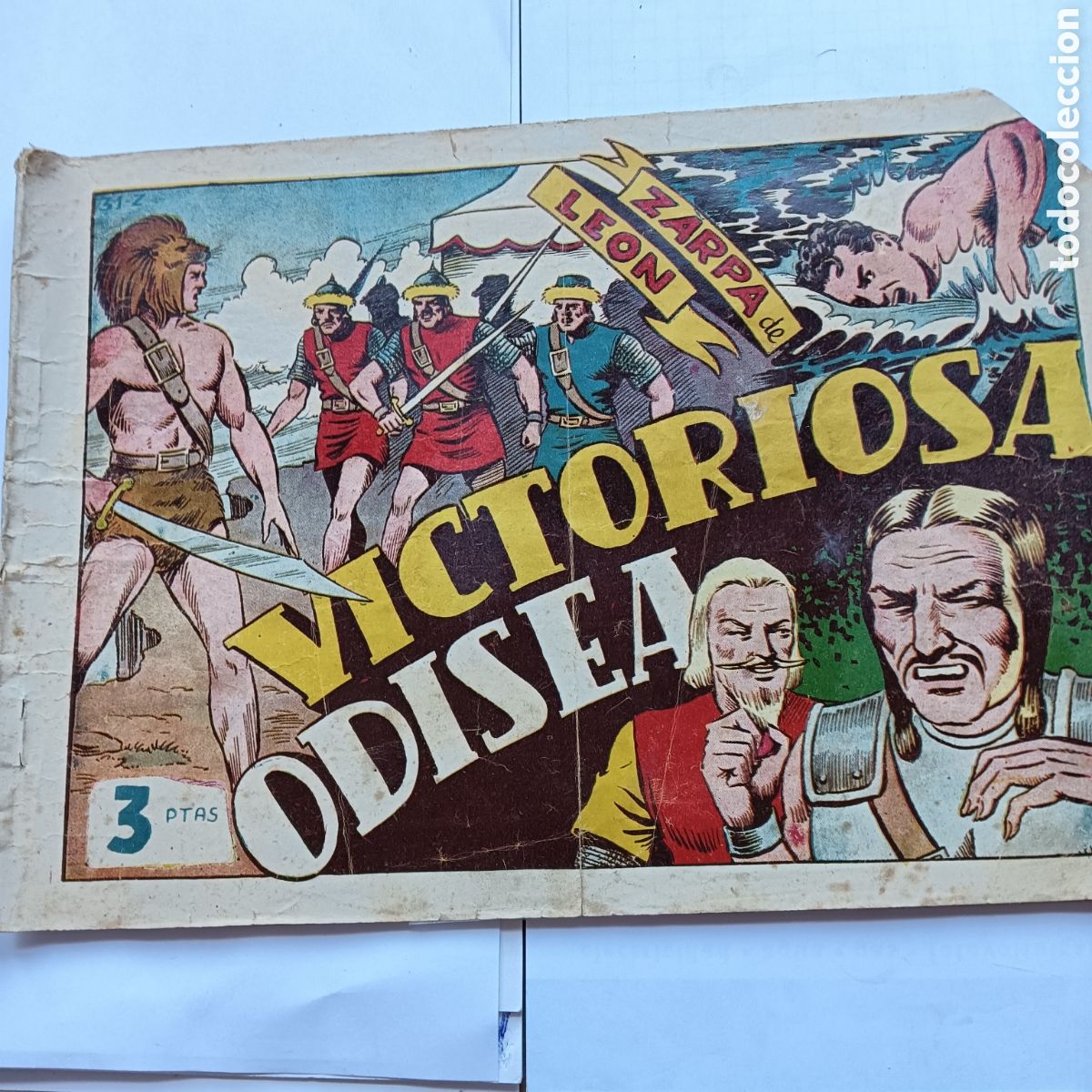 Tebeos: ZARPA DE LE&Oacute;N ALBUM N&Uacute;M 11 EDI.TORAY ORIGINAL