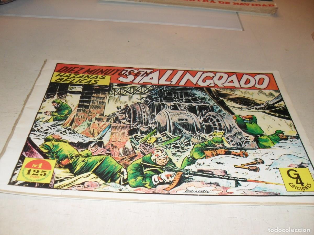Tebeos: HAZA&Ntilde;AS BELICAS N&ordm; 1,EL 1&ordm;,DE 24,10 MINUTOS EN STALINGRADO.G4 EDICIONES,1987
