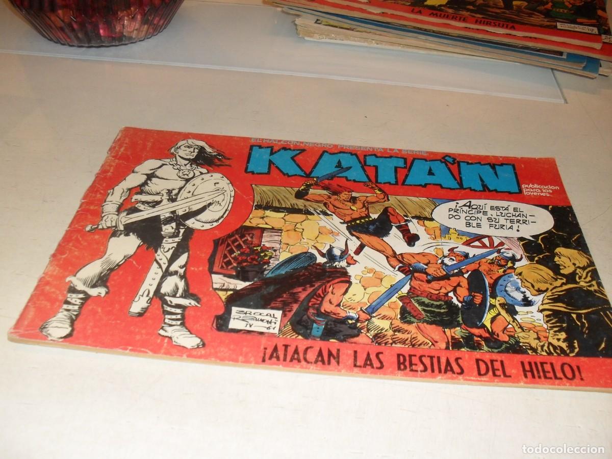 Tebeos: KATAN N&ordm; 9,DE 10,ATACAN LAS BESTIAS DEL HIELO,DE BROCAL REMOHI.URSUS,1980