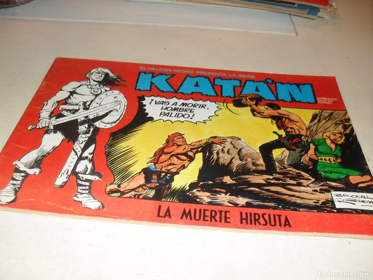 Tebeos: KATAN N&ordm; 7,DE 10,LA MUERTE HIRSUTA,DE BROCAL REMOHI.URSUS,1980