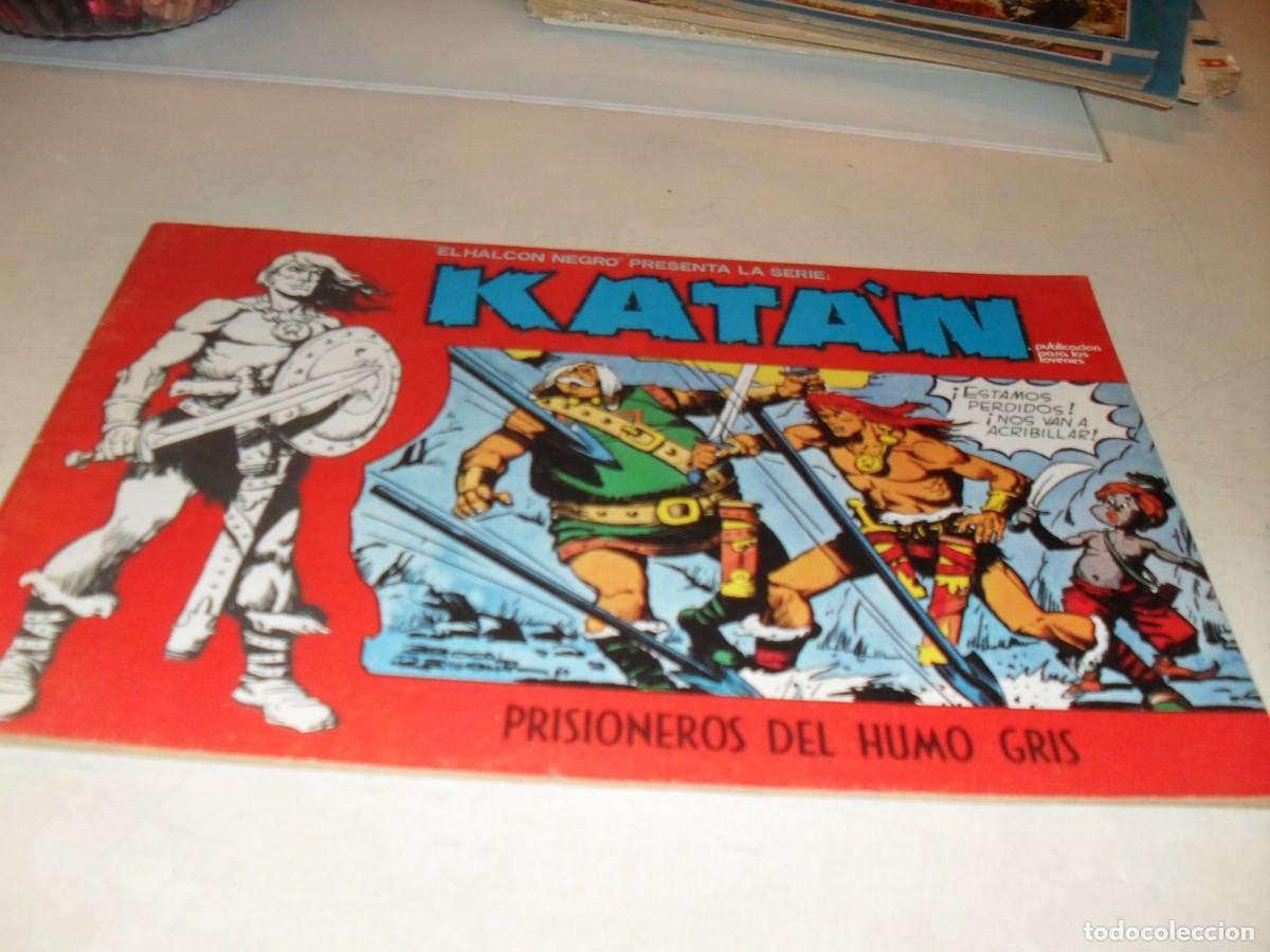 Tebeos: KATAN N&ordm; 5,DE 10,PRISIONEROS DEL HUMO GRIS,DE BROCAL REMOHI.URSUS,1980