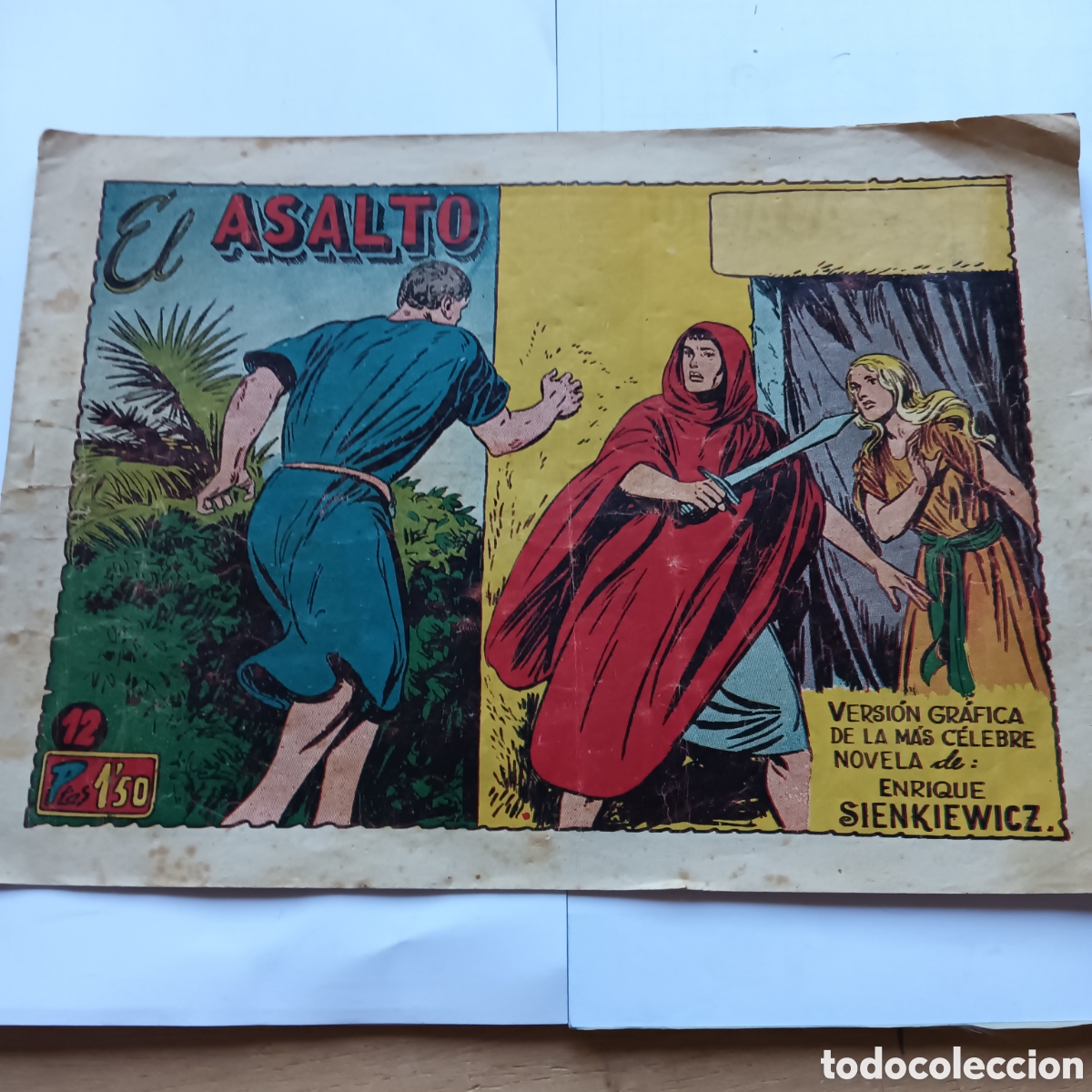 Tebeos: QUO VADIS N&Uacute;M 12 EDI.TORAY ORIGINAL - Foto 1