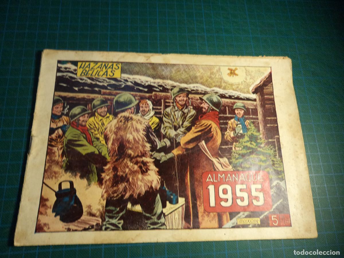Tebeos: Haza&ntilde;as Belicas almanaque 1955. Toray. Original