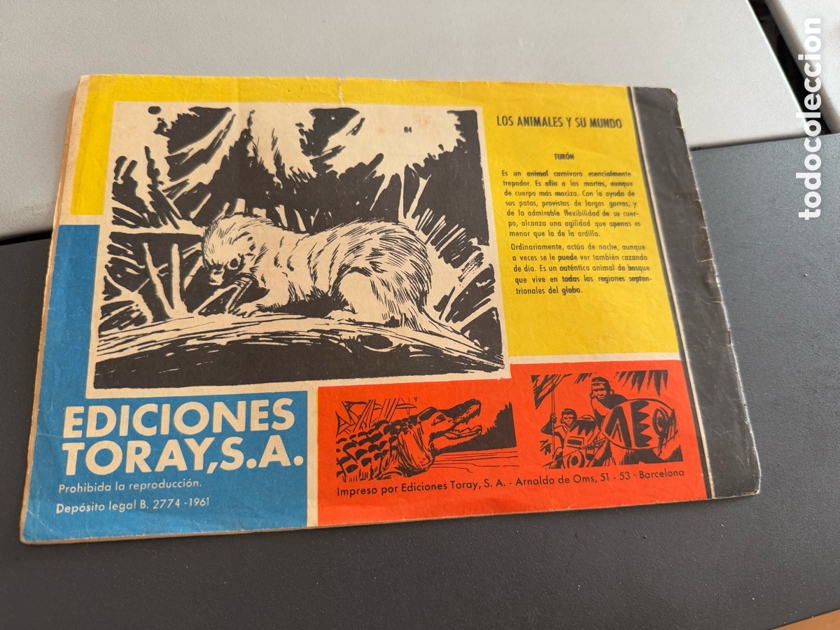 Tebeos: TAMAR. N 84. TORAY Original - Foto 2