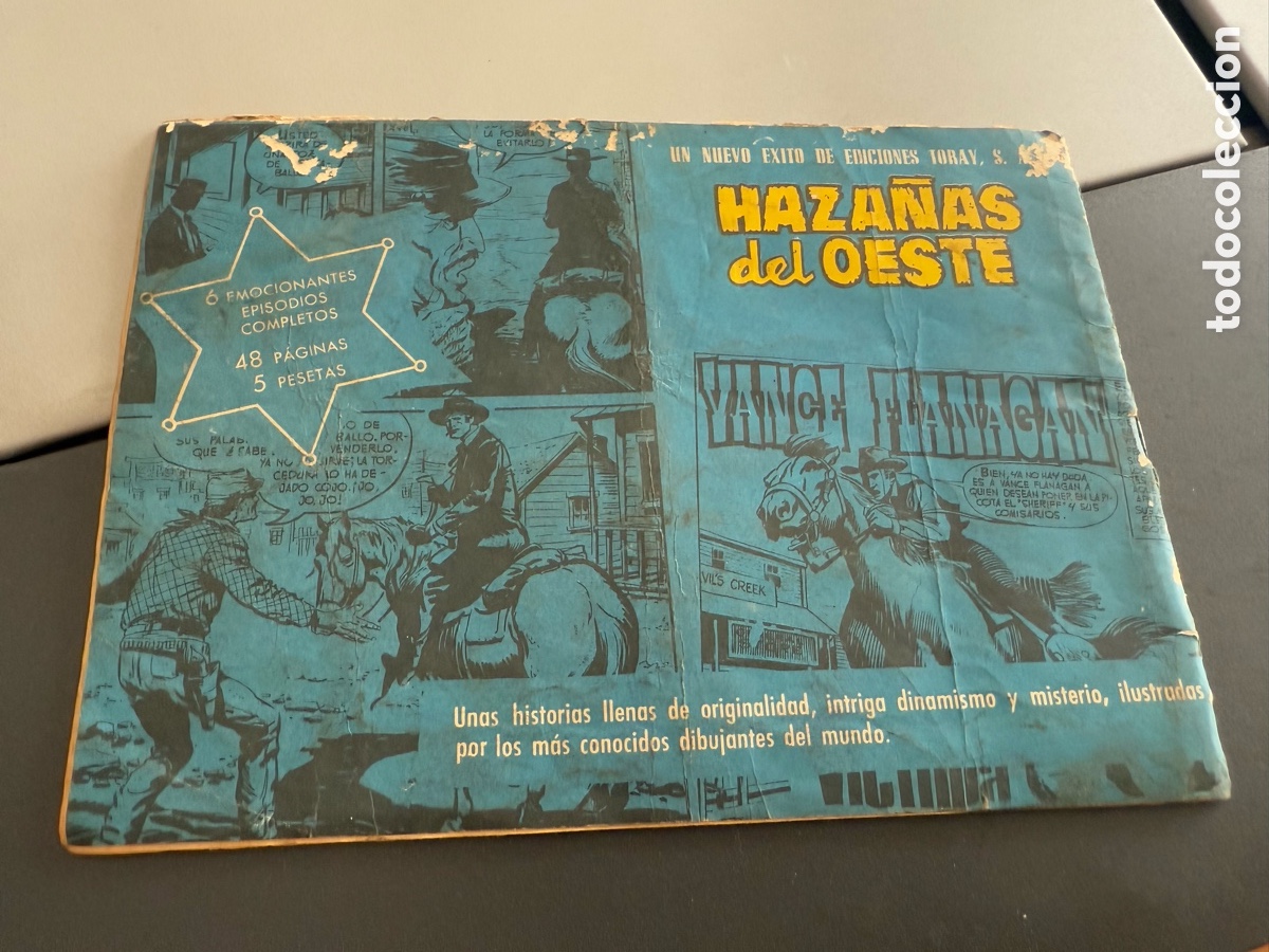 Tebeos: HAZA&Ntilde;AS B&Eacute;LICA. EXTRA AZUL N 134. - Foto 2