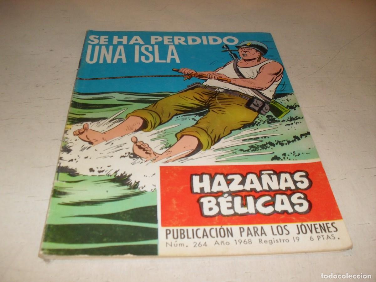 Tebeos: GORILA N&ordm; 264,DE 328,SE HA PERDIDO UNA ISLA,EN CONTRAPORTADA HISTORIA DE LA II GUERRA.TORAY,1965