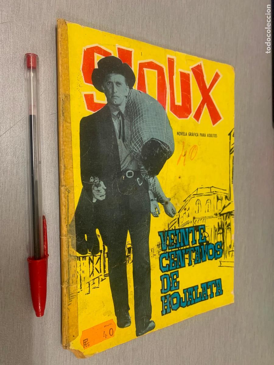 Tebeos: SIOUX N&ordm; 21: VEINTE CENTAVOS DE HOJALATA / NOVELA GR&Aacute;FICA PARA ADULTOS - TORAY