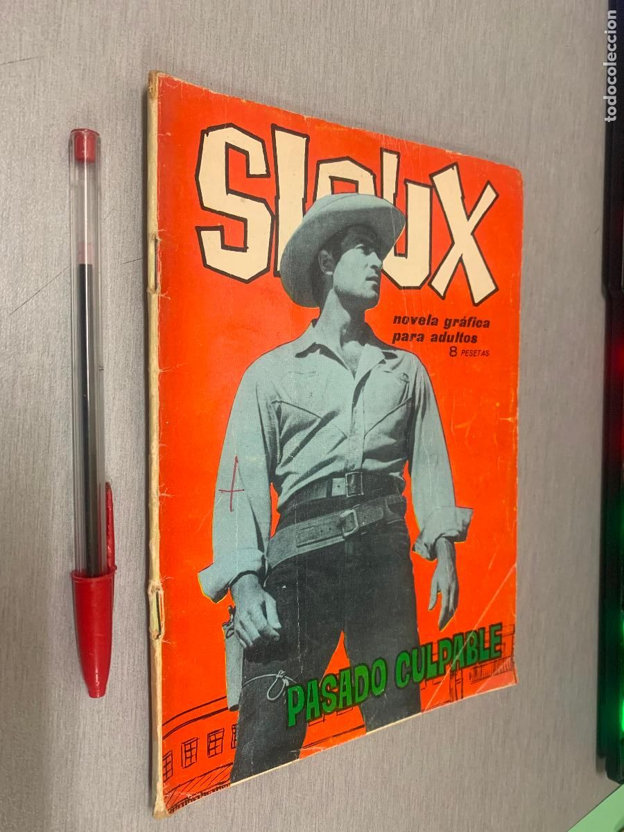 Tebeos: SIOUX N&ordm; 25: PASADO CULPABLE / NOVELA GR&Aacute;FICA PARA ADULTOS - TORAY