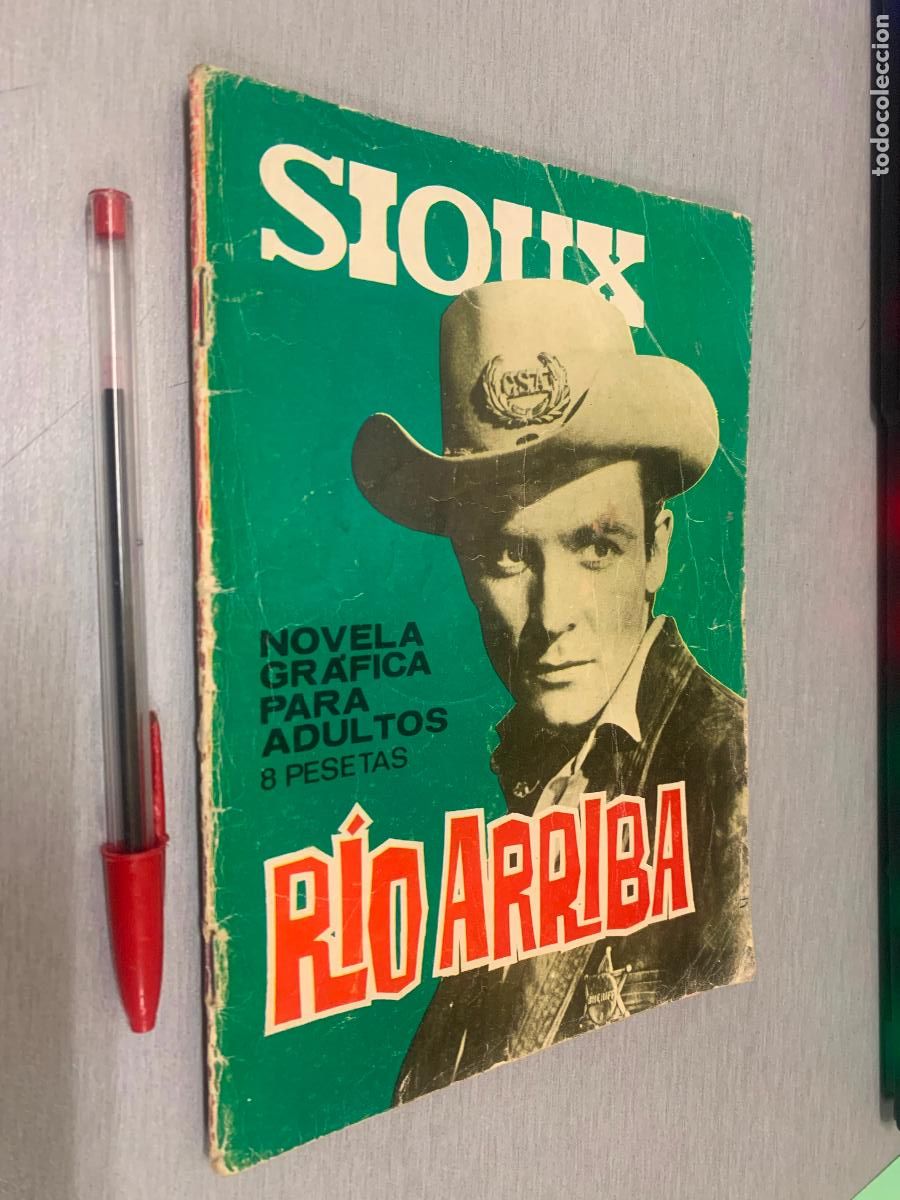 Tebeos: SIOUX N&ordm; 45: R&Iacute;O ARRIBA / NOVELA GR&Aacute;FICA PARA ADULTOS - TORAY