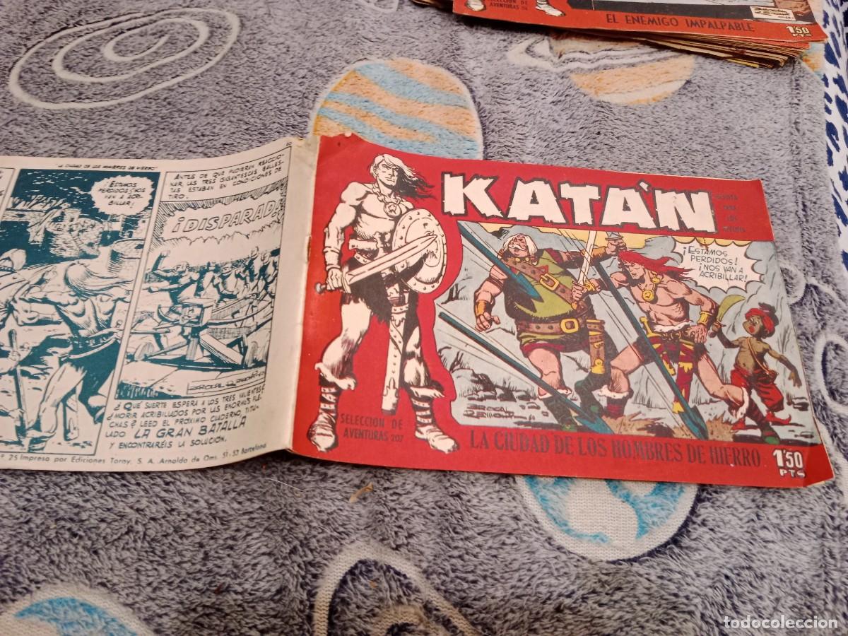 Tebeos: KATAN N&ordm; 4 LA CIUDAD DE LOS HOMBRES DE HIERRO - EDICIONES TORAY 1958 - ORIGINAL