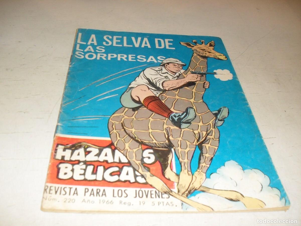 Tebeos: GORILA N&ordm; 220,DE 328,LA SELVA DE LAS SORPRESAS,EN CONTRAPORTADA HISTORIA DE LA II GUERRA.TORAY,1965