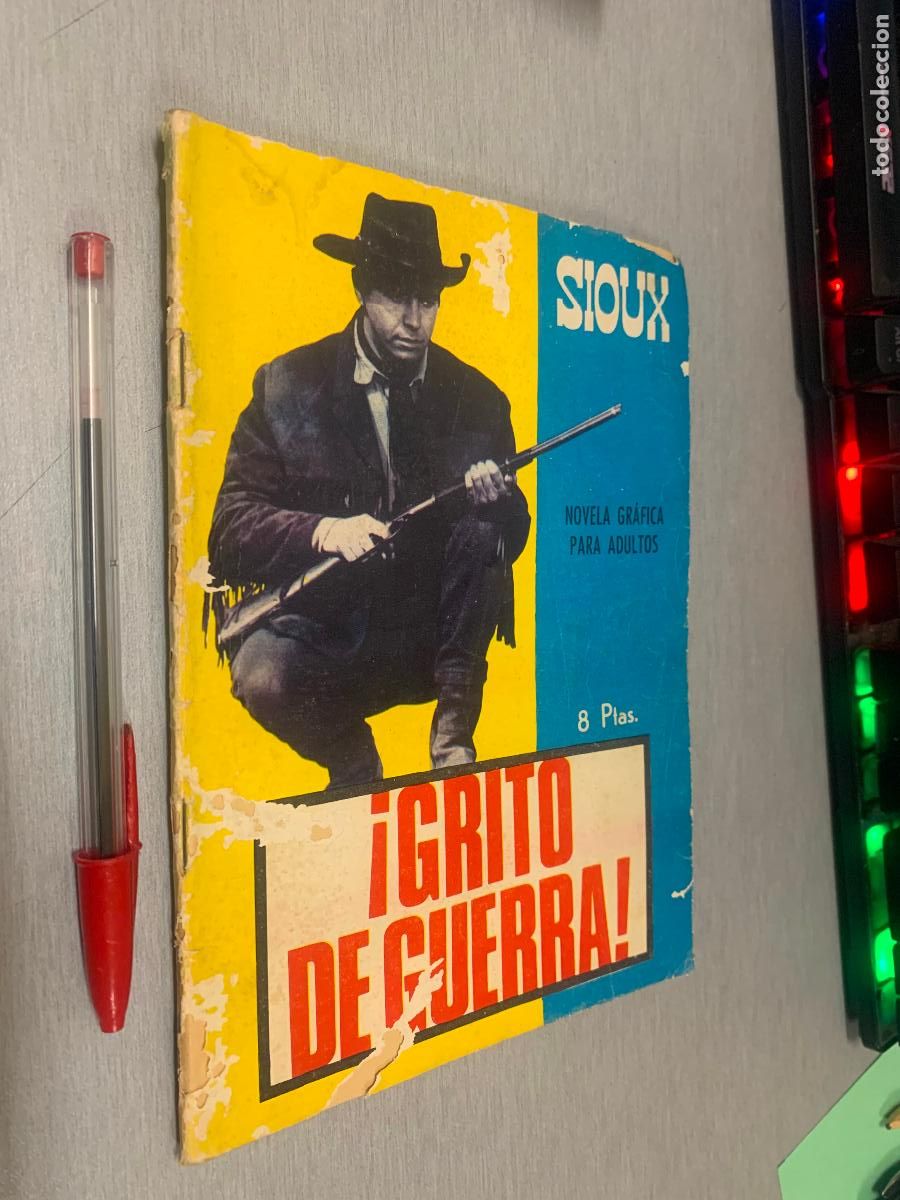 Tebeos: SIOUX N&ordm; 82: &iexcl;GRITO DE GUERRA! / NOVELA GR&Aacute;FICA PARA ADULTOS - TORAY