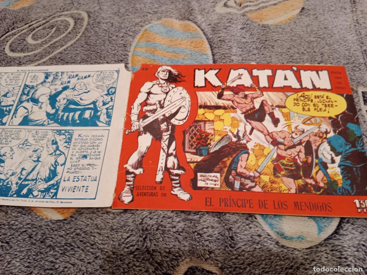 Tebeos: KATAN N&ordm; 35 EL PRINCIPE DE LOS MENDIGOS - EDICIONES TORAY 1958 - ORIGINAL
