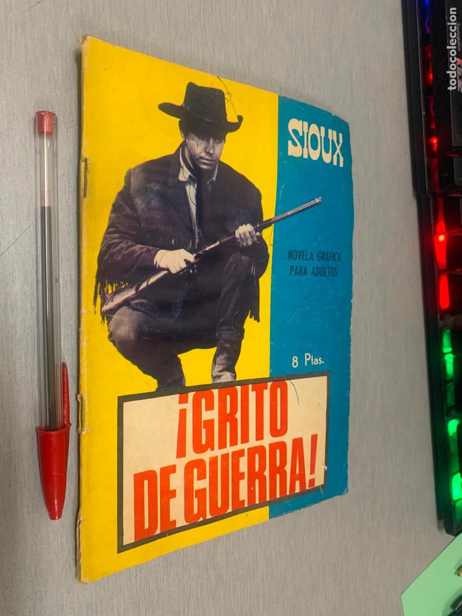 Tebeos: SIOUX N&ordm; 82: &iexcl;GRITO DE GUERRA! / NOVELA GR&Aacute;FICA PARA ADULTOS - TORAY