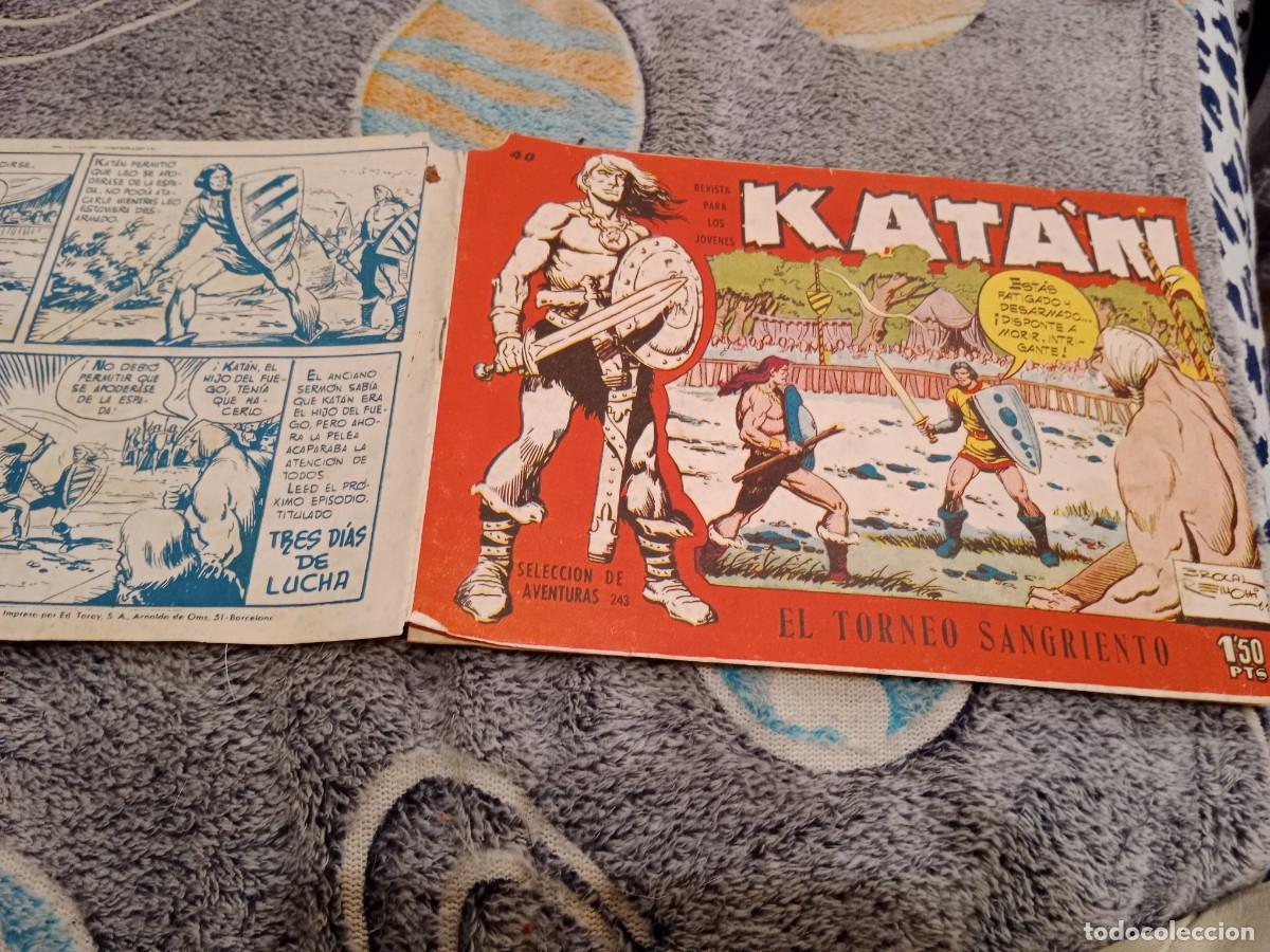 Tebeos: KATAN N&ordm; 40 EL TORNEO SANGRIENTO - EDICIONES TORAY 1958 - ORIGINAL