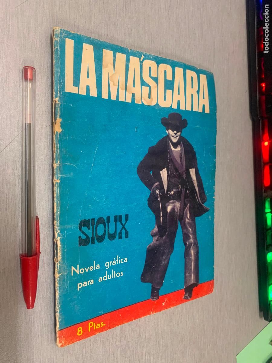 Tebeos: SIOUX N&ordm; 83: LA M&Aacute;SCARA / NOVELA GR&Aacute;FICA PARA ADULTOS - TORAY