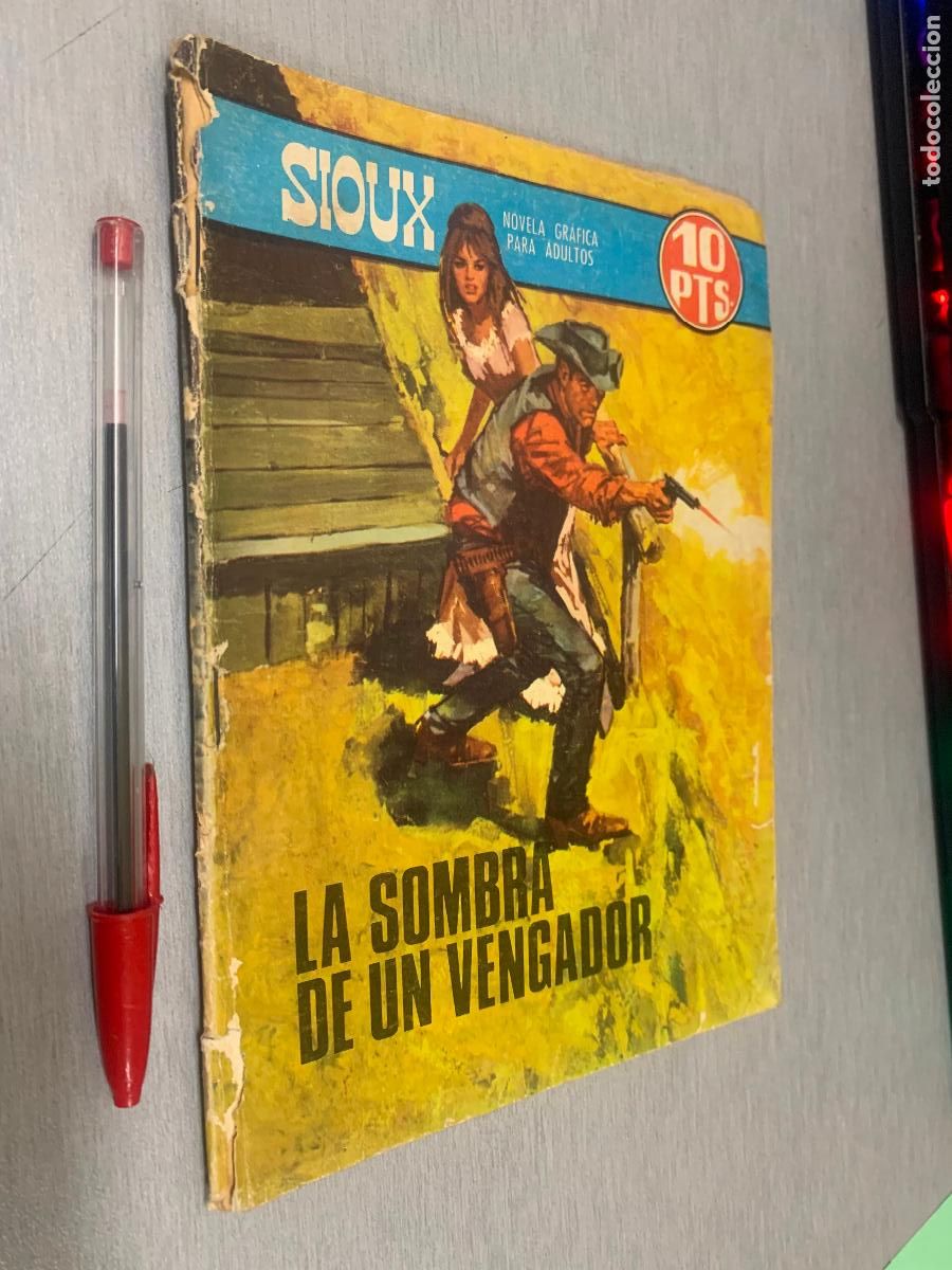 Tebeos: SIOUX N&ordm; 89: LA SOMBRA DE UN VENGADOR / NOVELA GR&Aacute;FICA PARA ADULTOS - TORAY
