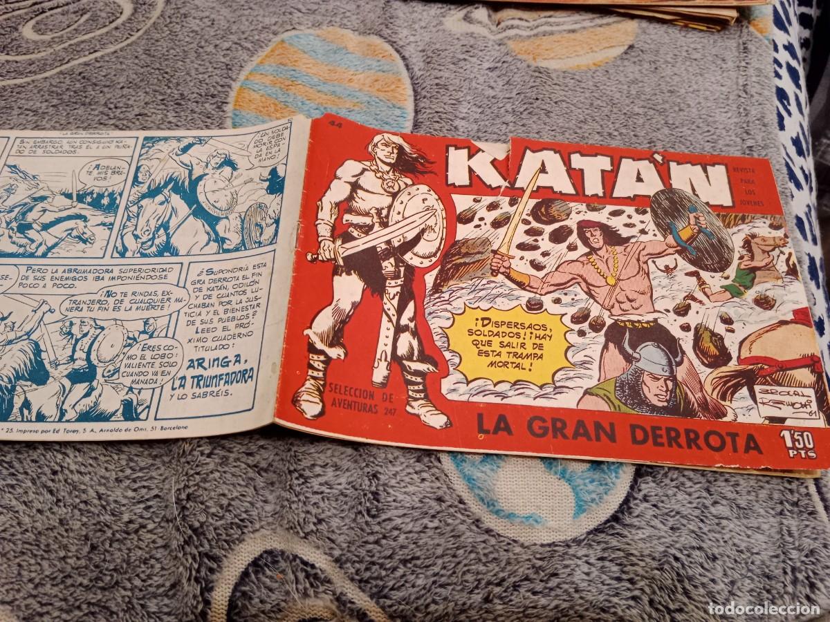 Tebeos: KATAN N&ordm; 44 LA GRAN DERROTA - EDICIONES TORAY 1958 - ORIGINAL - Foto 1