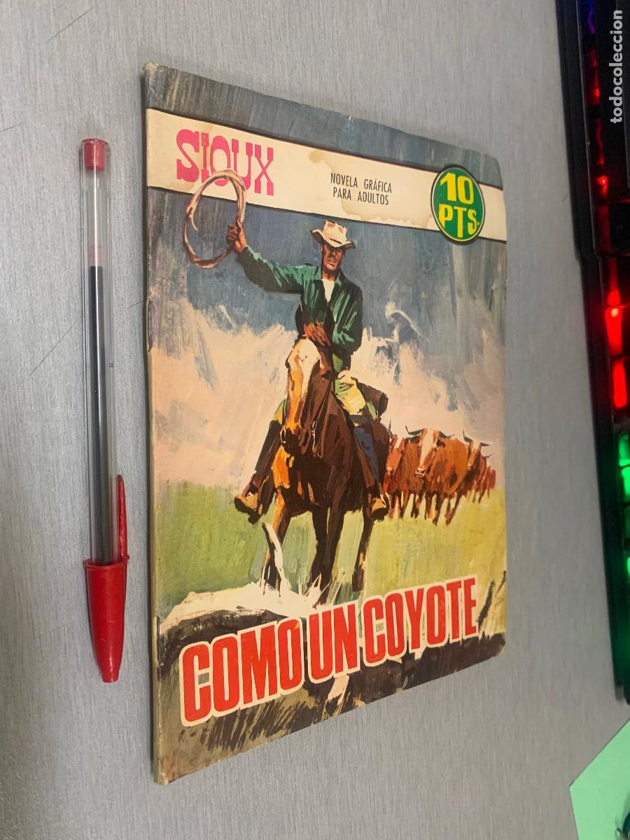 Tebeos: SIOUX N&ordm; 94: COMO UN BISONTE / NOVELA GR&Aacute;FICA PARA ADULTOS - TORAY