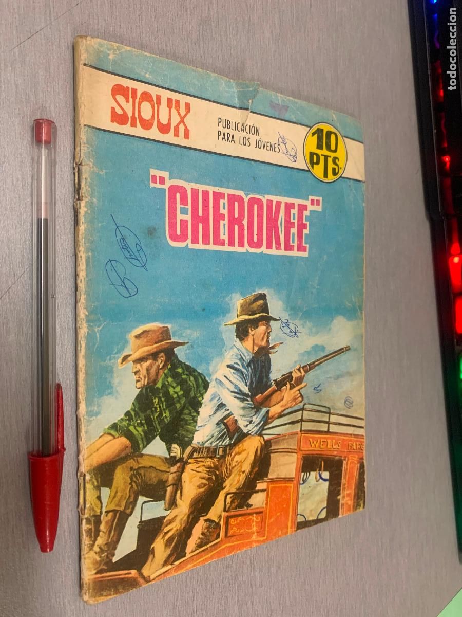 Tebeos: SIOUX N&ordm; 97: CHEROKEE / NOVELA GR&Aacute;FICA PARA ADULTOS - TORAY