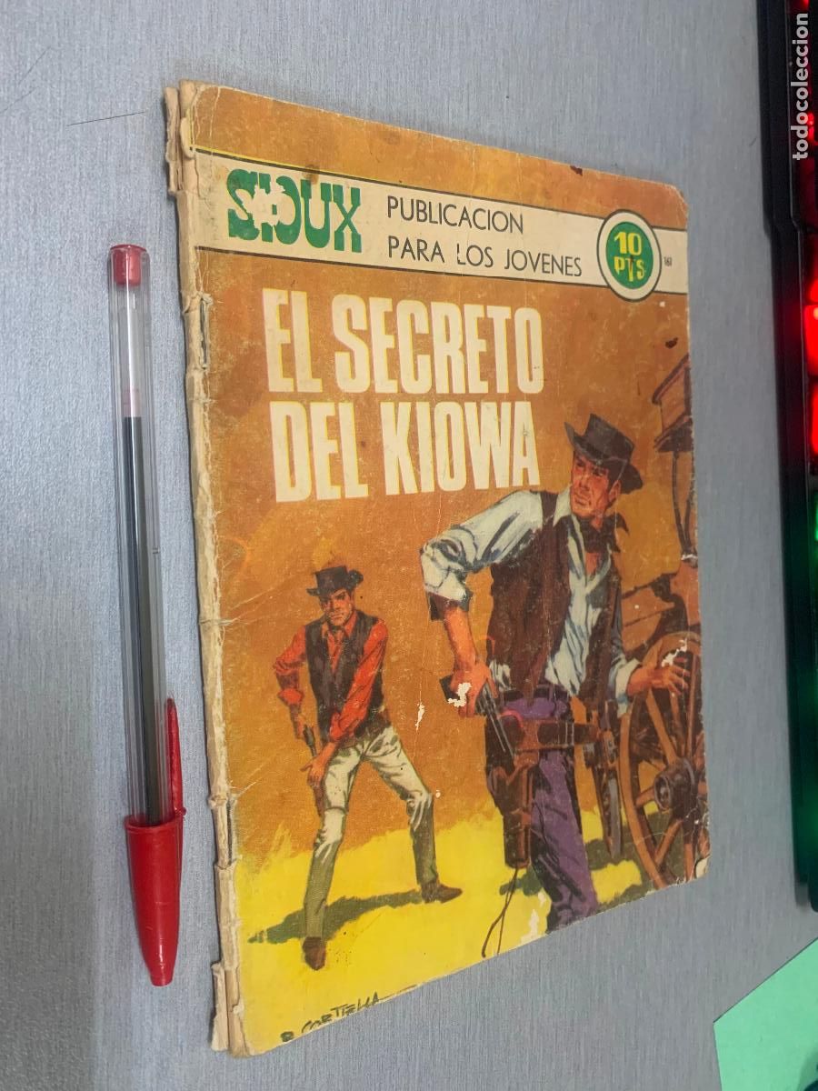 Tebeos: SIOUX N&ordm; 161: EL SECRETO DEL KIOWA / NOVELA GR&Aacute;FICA PARA ADULTOS - TORAY