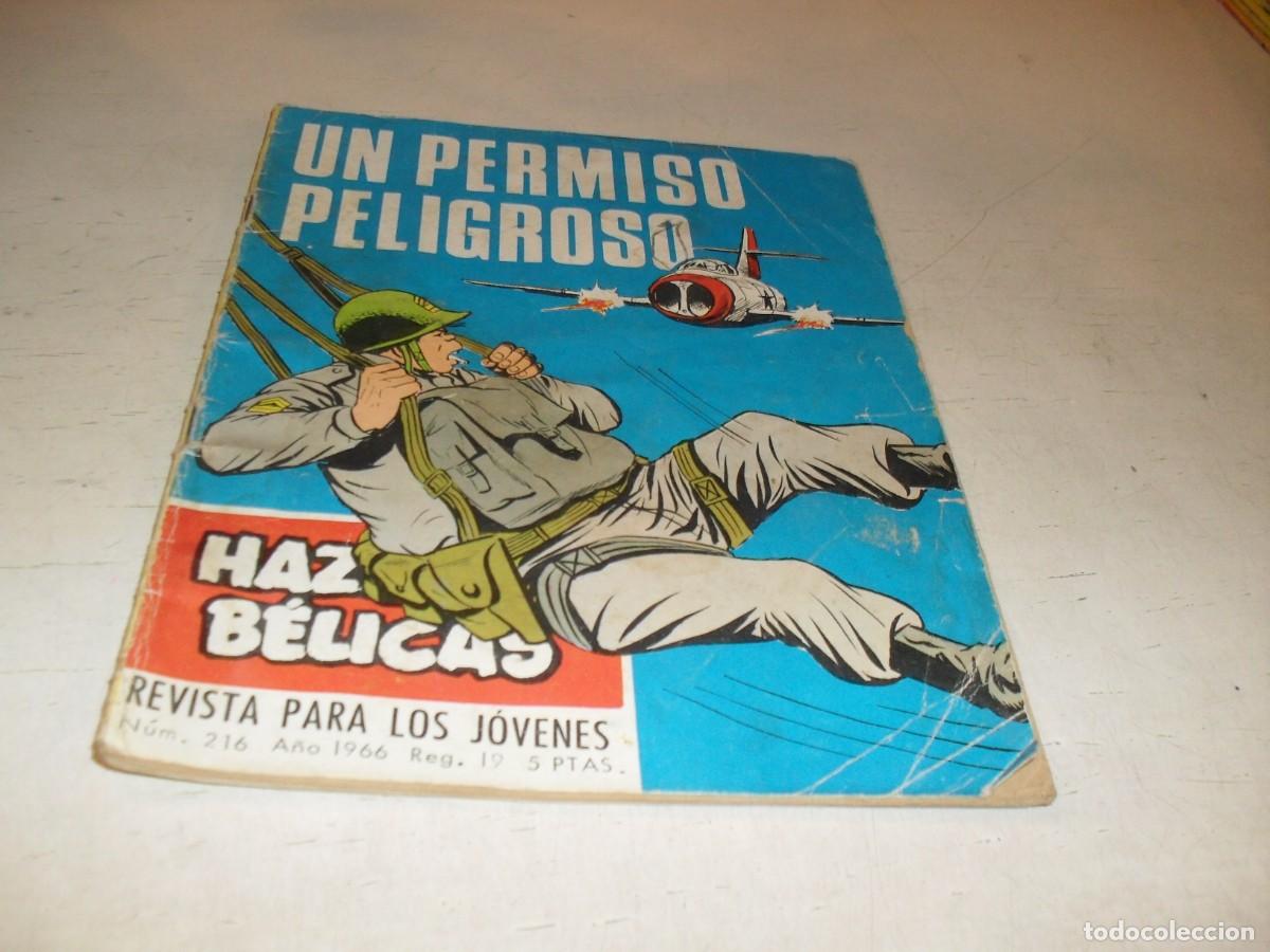 Tebeos: GORILA N&ordm; 216,UN PERMISO PELIGROSO,EN CONTRAPORTADA HISTORIA DE LA II GUERRA.TORAY,1965