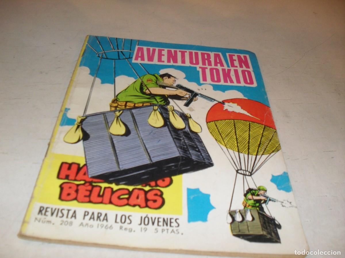 Tebeos: GORILA N&ordm; 208,AVENTURA EN TOKIO,EN CONTRAPORTADA HISTORIA DE LA II GUERRA.TORAY,1965