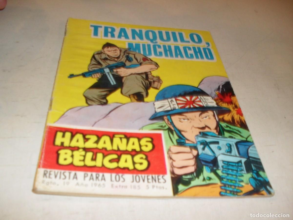 Tebeos: GORILA N&ordm; 185,TRANQUILO MUCHACHO,EN CONTRAPORTADA HISTORIA DE LA II GUERRA.TORAY,1965