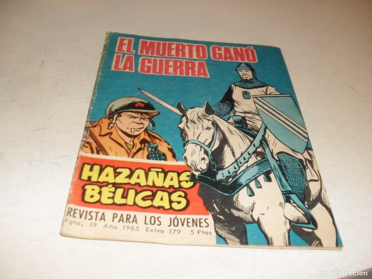 Tebeos: GORILA N&ordm; 179,EL MUERTO GANO LA GUERRA,CON HISTORIA DE LA II GUERRA.TORAY,1965