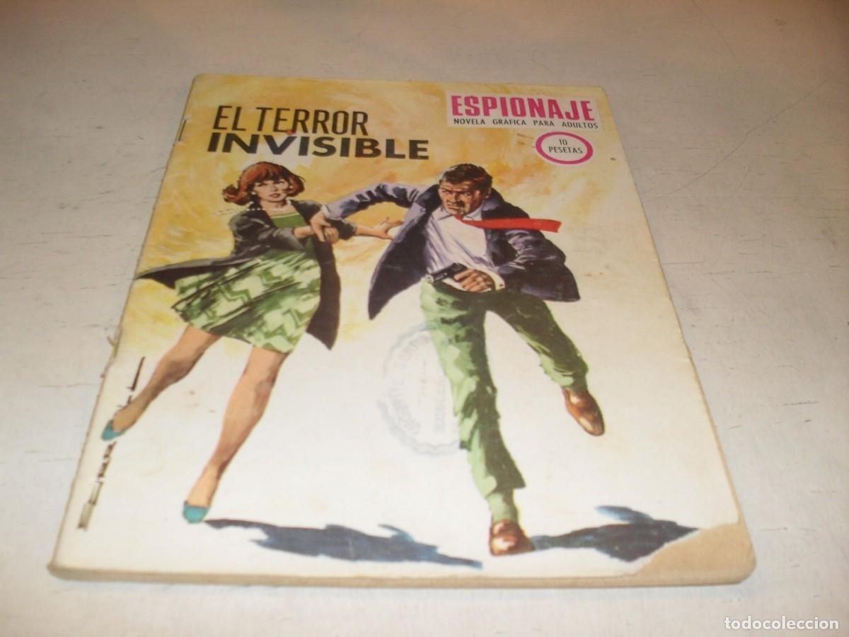 Tebeos: ESPIONAJE N&ordm; 70,DE 72,EL TERROR INVISIBLE,DE PEDRO BERTRAN.TORAY,1965