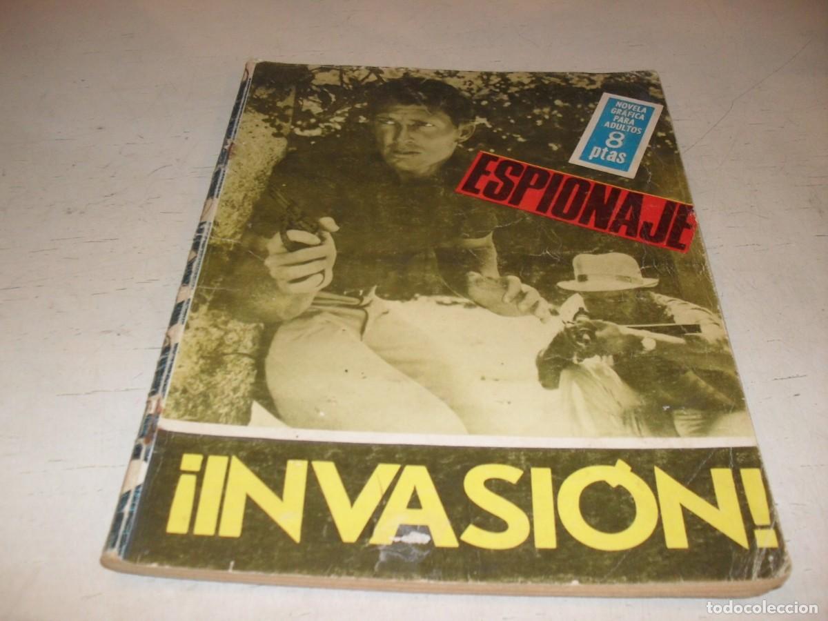 Tebeos: ESPIONAJE N&ordm; 50,INVASION,DE JOSE GUAL,DE 72.TORAY,1965