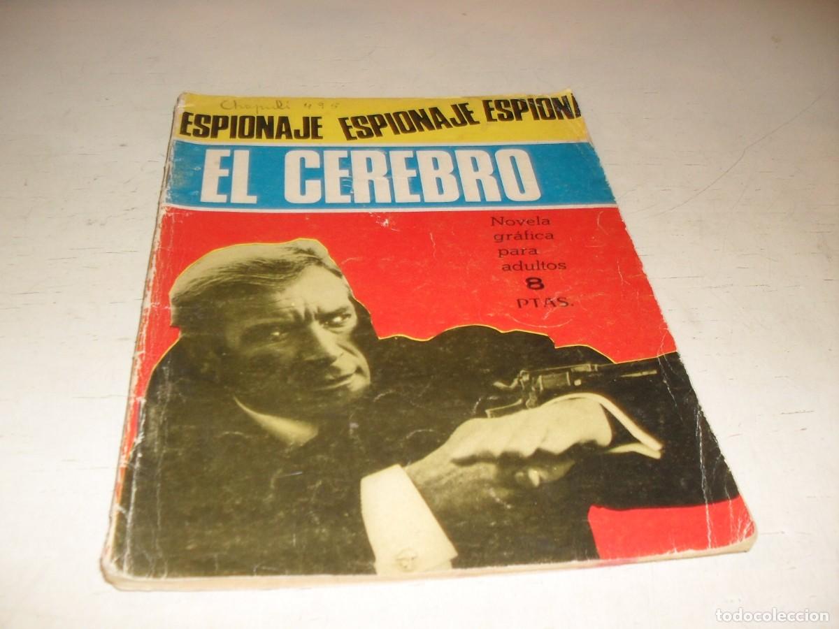Tebeos: ESPIONAJE N&ordm; 48,EL CEREBRO,DE JOSE GUAL,DE 72.TORAY,1965