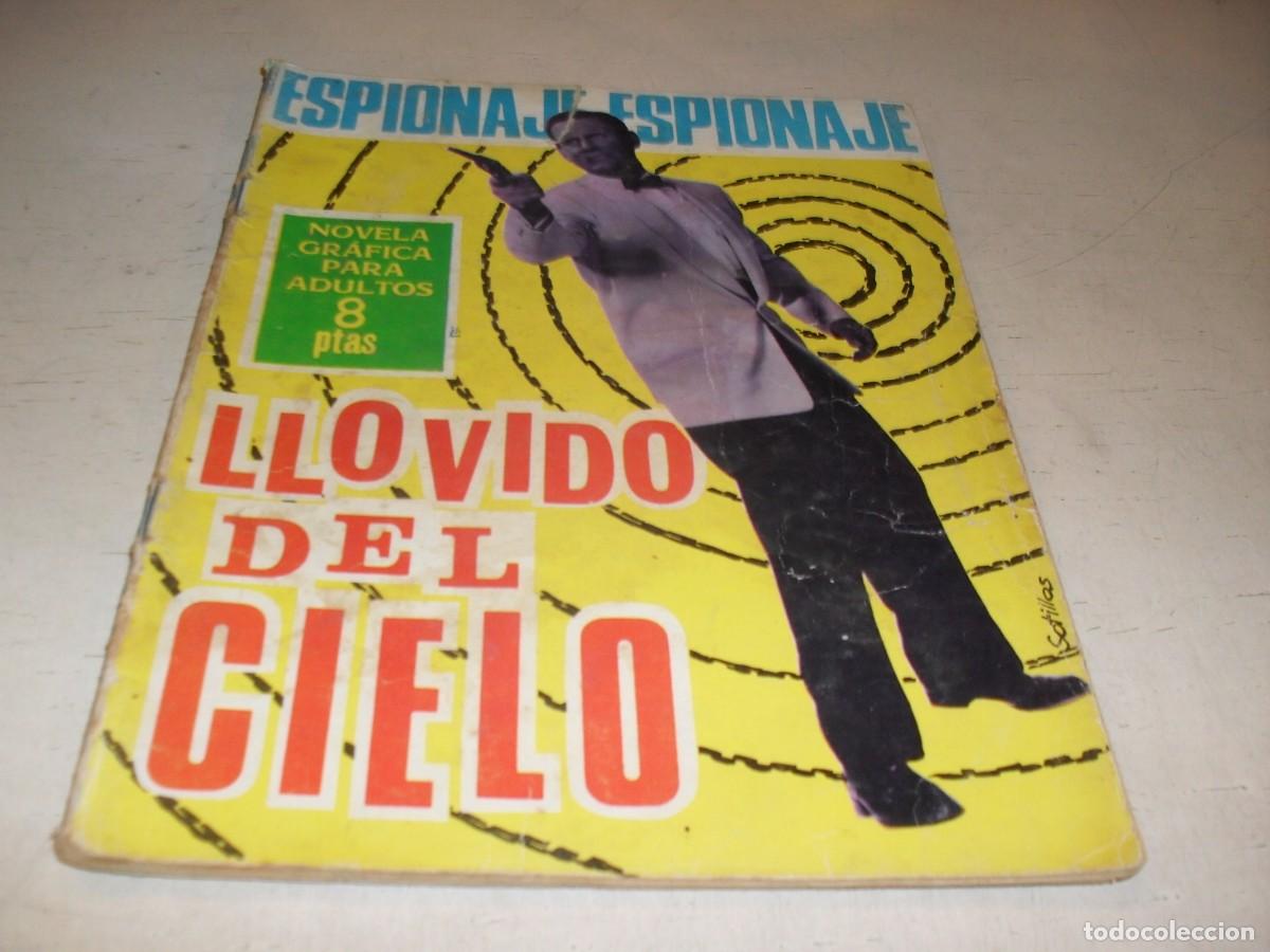Tebeos: ESPIONAJE N&ordm; 42,LLOVIDO DEL CIELO,DE JOSE GUAL,DE 72.TORAY,1965