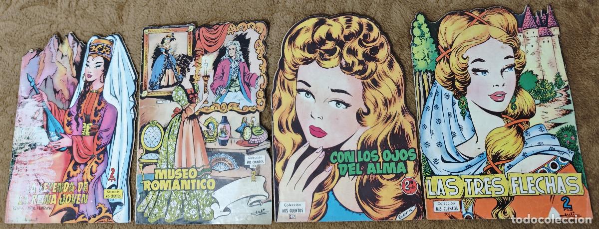Tebeos: COLECCION MIS CUENTOS n&ordm; 206, 217, 227 y 230 (Toray 1957) 4 tebeos troquelados.