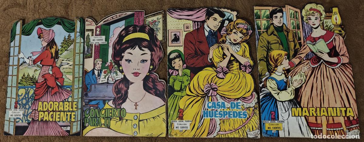 Tebeos: COLECCION MIS CUENTOS n&ordm; 314, 320, 337 y 341 (Toray 1959) 4 tebeos troquelados.