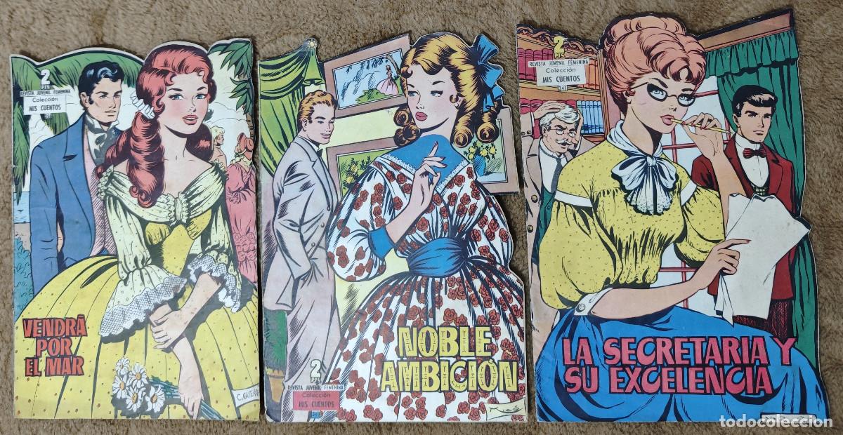 Tebeos: COLECCION MIS CUENTOS n&ordm; 345, 349 y 356 (Toray 1959/60 ) 3 tebeos troquelados.