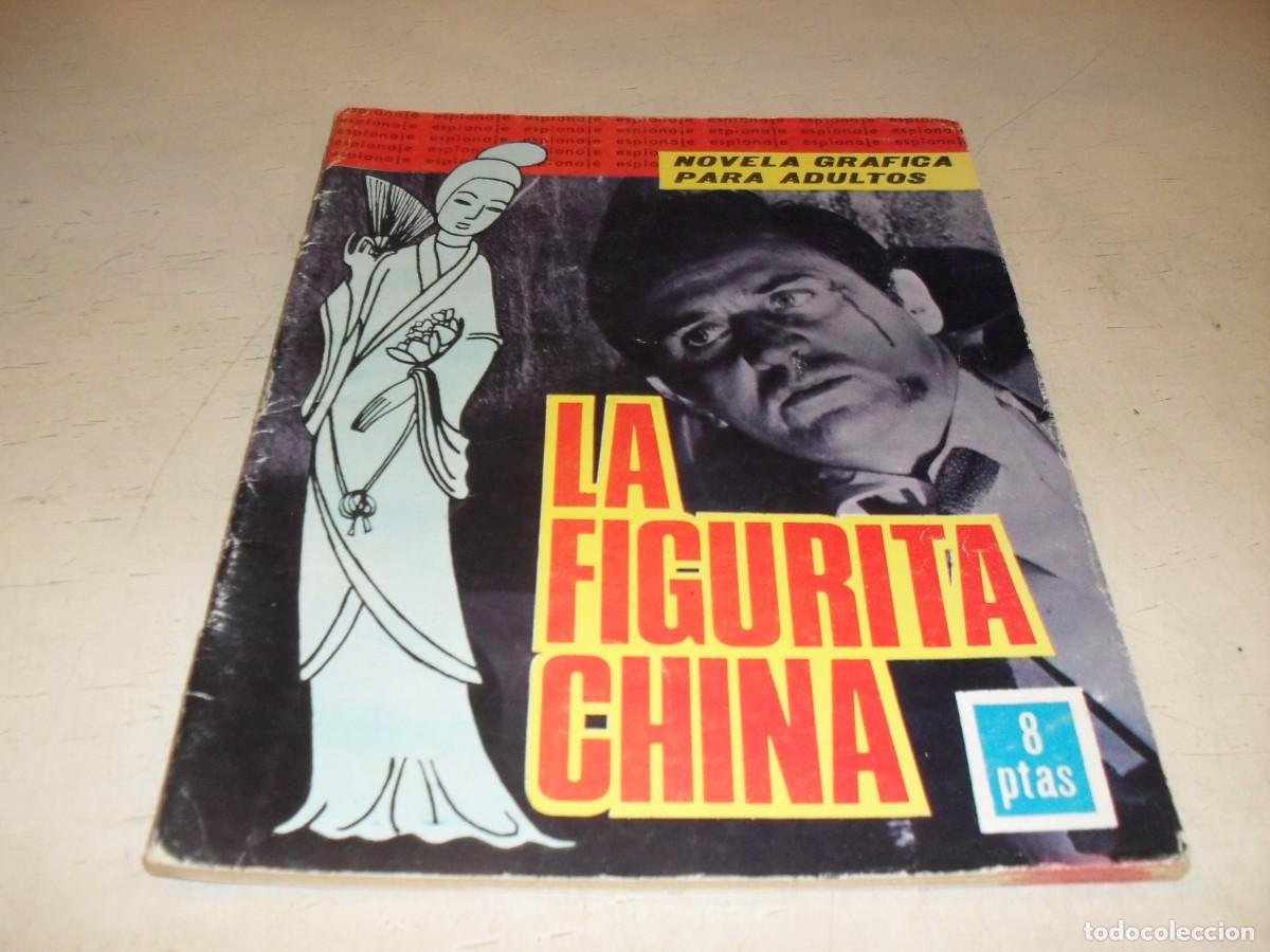 Tebeos: ESPIONAJE N&ordm; 26,LA FIGURITA CHINA,DE HUESCAR,DE 72.TORAY,1965