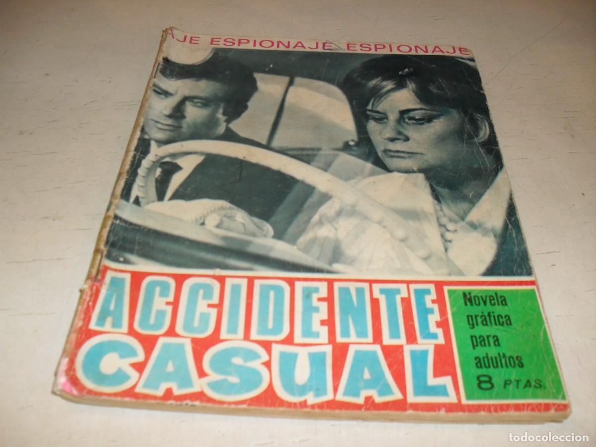 Tebeos: ESPIONAJE N&ordm; 23,ACCIDENTE CASUAL,DE VICENTE FARRES,DE 72.TORAY,1965