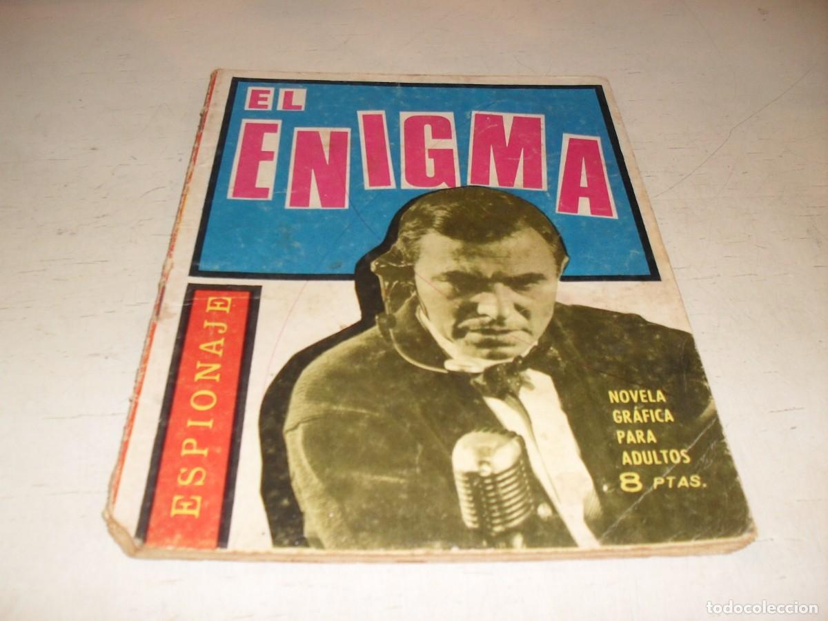 Tebeos: ESPIONAJE N&ordm; 18,EL ENIGMA,DE ANTONIO BORRELL,DE 72.TORAY,1965