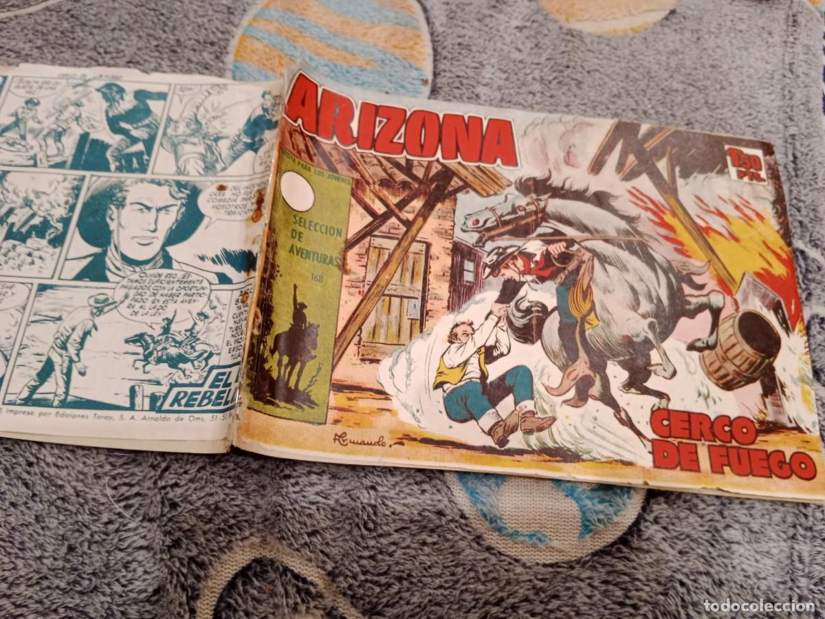 Tebeos: ARIZONA N&ordm; 6 CERCO DE FUEGO - EDICIONES TORAY 1960 - ORIGINAL