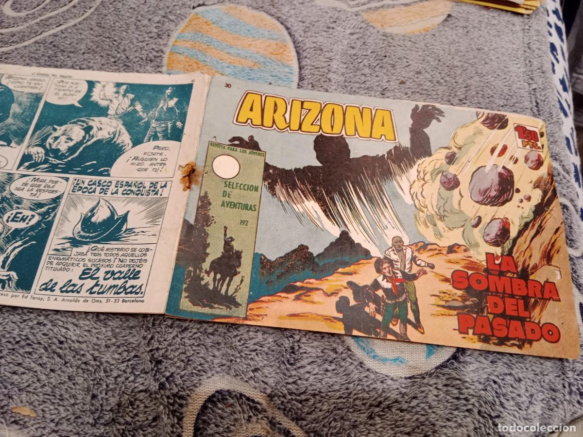 Tebeos: ARIZONA N&ordm;30 LA SOMBRA DEL PASADO- EDICIONES TORAY 1960 - ORIGINAL